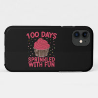 100 Jours Parsemés De Fun Cupcake Écolière