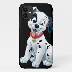 Coque iPhone 11 101 patchs dalmatiens agitent sa queue