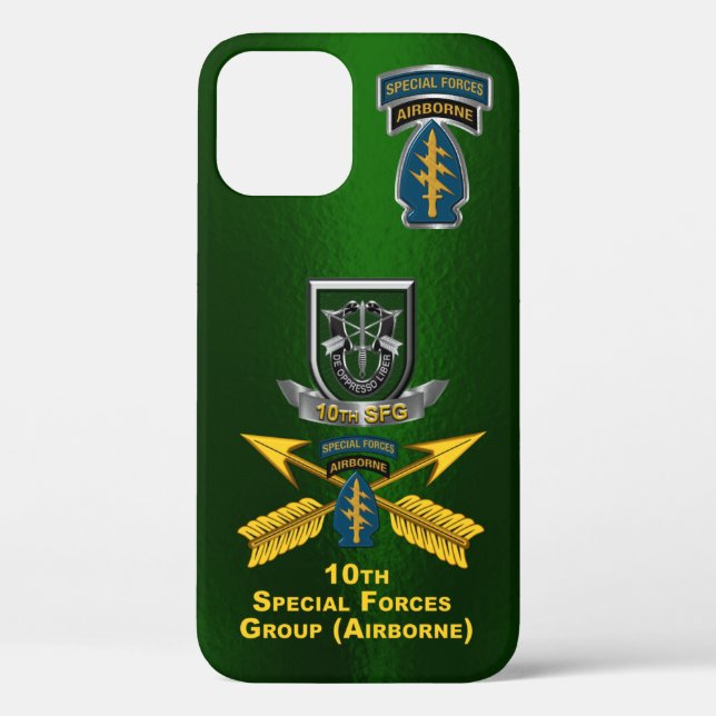 Coques Case-Mate iPhone 10e Groupe des forces spéciales Customisé (Verso)
