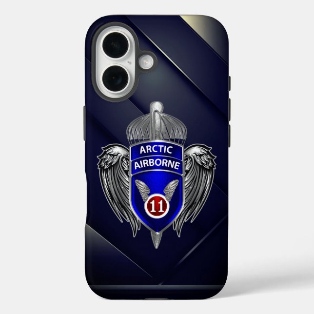 Coques Case-Mate iPhone 11e division d'AIrborne (Verso)