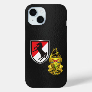 Coque Pour iPhone 15 11e régiment de cavalerie blindée
