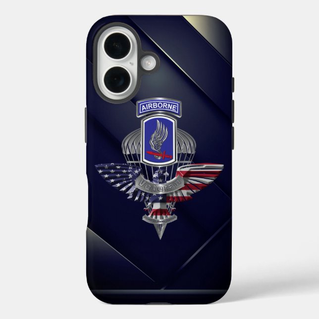 Coques Case-Mate iPhone 173e brigade aéroportée   (Verso)