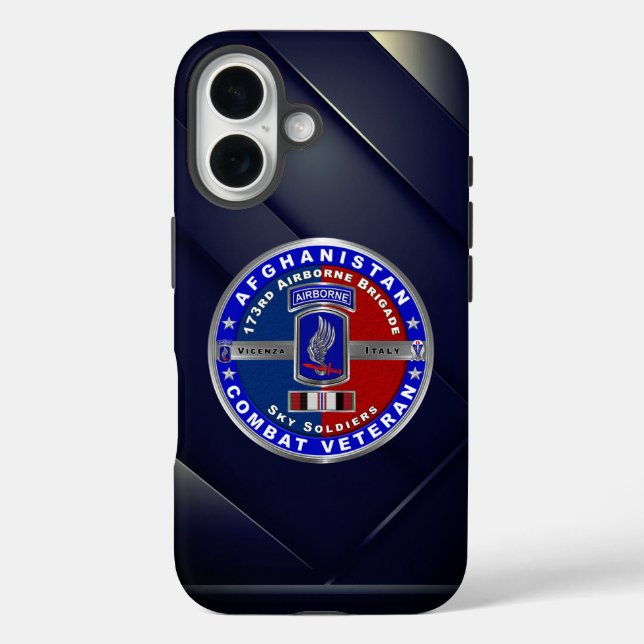 Coques Case-Mate iPhone 173e brigade aéroportée Afghanistan Vétéran (Verso)