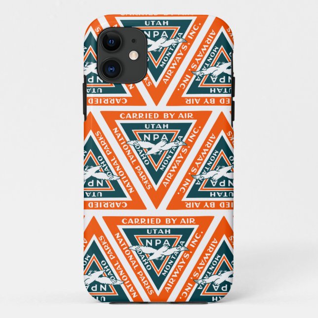 Coques Case-Mate iPhone 1925 National Parks Airways (Dos)