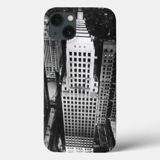 Coques Pour iPhone 1960 : Une vue aérienne d'un gratte-ciel de