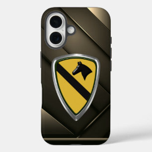 Coque Pour iPhone 16 1re division de cavalerie CAV
