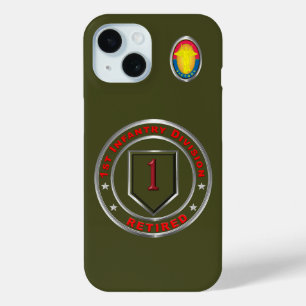 Coque Pour iPhone 15 1re division d'infanterie