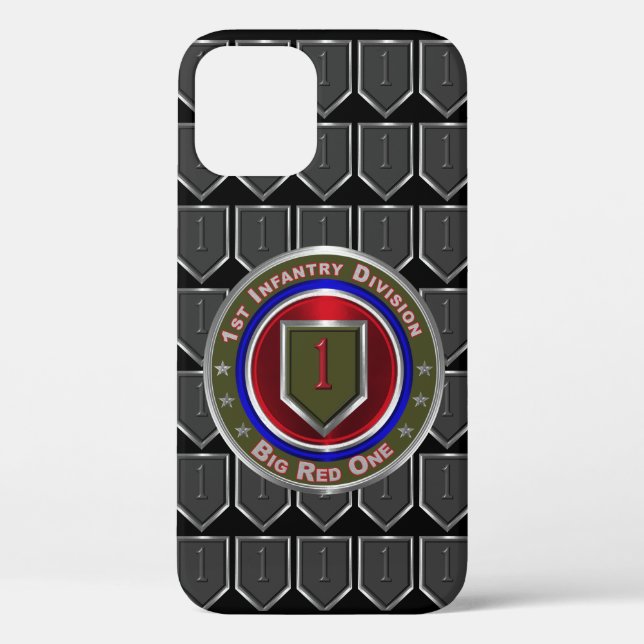 Coques Case-Mate iPhone 1re division d'infanterie "Big Red One" (Verso)
