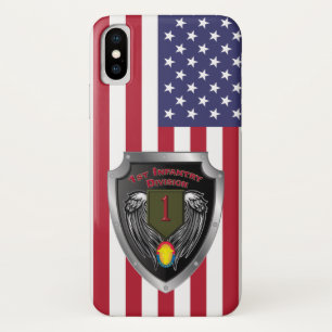 Case-Mate iPhone Case 1re division d'infanterie "Big Red One"