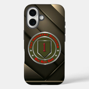 Coque Pour iPhone 16 1re Division d'infanterie Vétérinaire