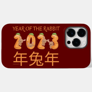 Coque Pour Pour iPhone 14 Pro Max 2023 YEAR OF THE RABBIT chinois nouvelle année cad