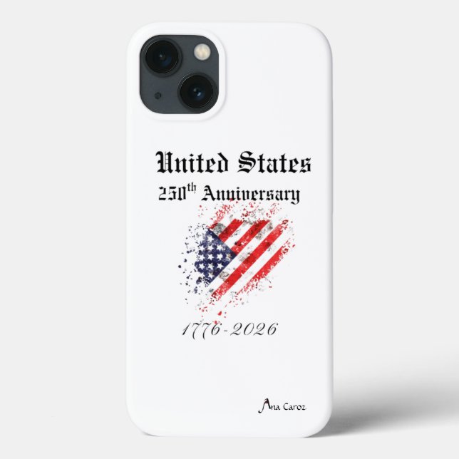 Coques Case-Mate iPhone 250th USA Anniversary Phone Case Apple (Verso)