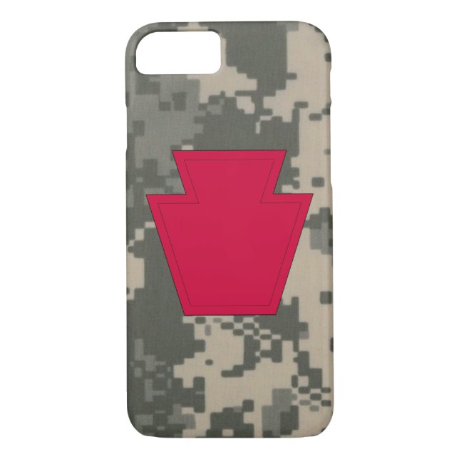 Coques Case-Mate iPhone 28e division d'infanterie Camo (Dos)