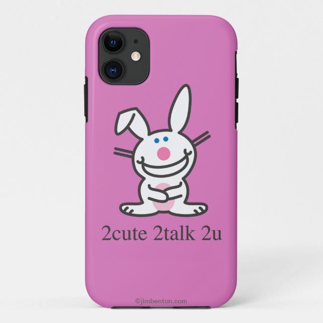 Coques Case-Mate iPhone 2cute 2talk 2u (Dos)