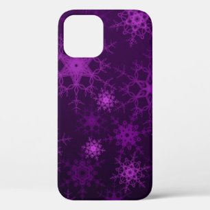 Case-Mate iPhone Case 2d illustration. Abstraits flocons de neige. Saint