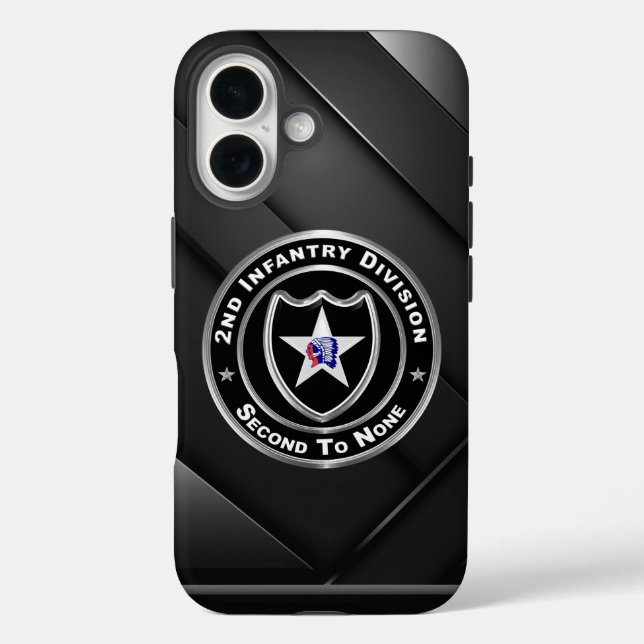 Coques Case-Mate iPhone 2e division d'infanterie  (Verso)