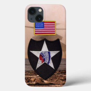 iPhone 13 Coque 2e peloton d'infanterie des anciens combattants de