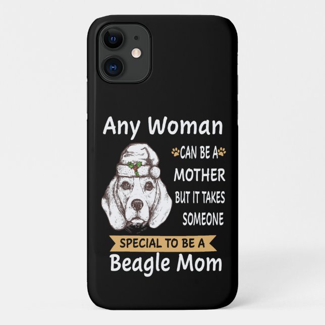 Coques Case-Mate iPhone 34 Spécial Pour Être Une Mère Beagle (Dos)