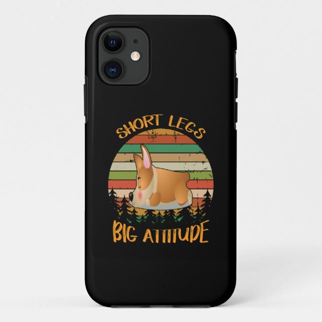 Coques Case-Mate iPhone 39 Jambes courtes Grande Attitude (Dos)