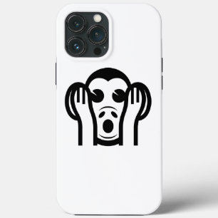 Coques Pour iPhone 3 Singes Sages Kikazaru 聞 か ざ る N'Écouter AUCUN Em