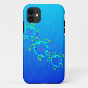 Coque Case-Mate Pour iPhone 3 tortues de Honu teintes par cravate