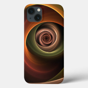 Case-Mate iPhone Case 3D Spirale Abstraite couleurs chaudes Art fractal