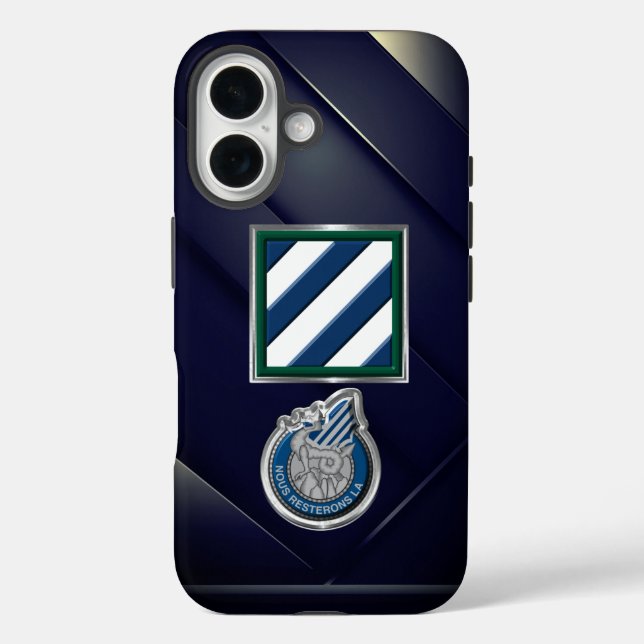 Coques Case-Mate iPhone 3e division d'infanterie  (Verso)