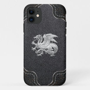 Coques Pour iPhone [400] Dragon islandais, Landvæ ttir [Argent]