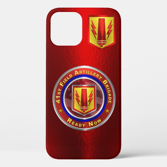 Coques Case-Mate iPhone 41e brigade d'artillerie de campagne Customisée (Verso)