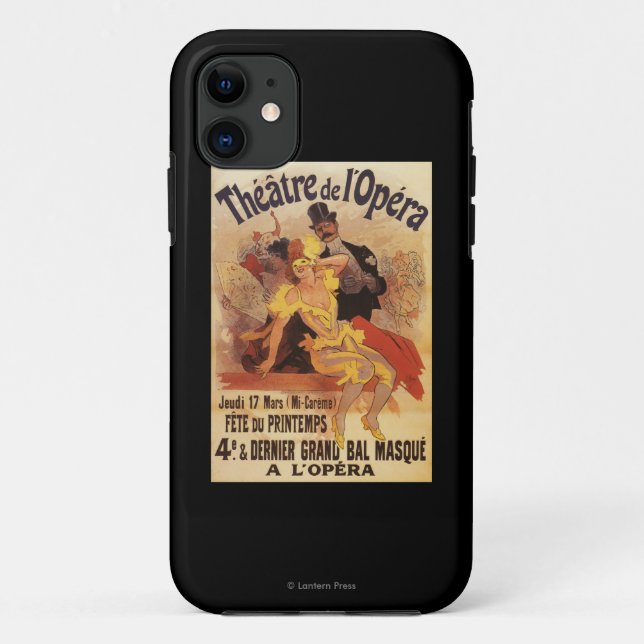 Coques Case-Mate iPhone 4e bal masqué au théâtre de l'Opéra (Dos)