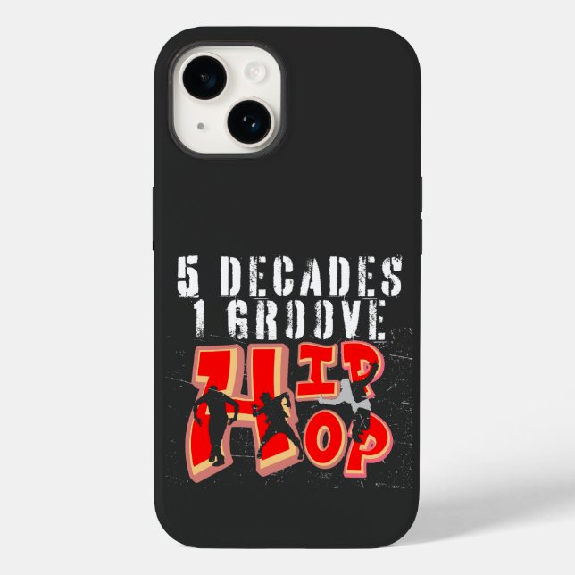 Coques Case-Mate iPhone 5 Décades, 1 Groove, Hip hop.b (Verso)