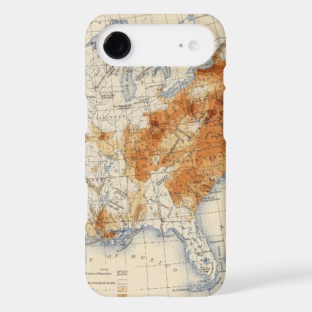 Coques Case-Mate iPhone 5 population 1820 (Verso)
