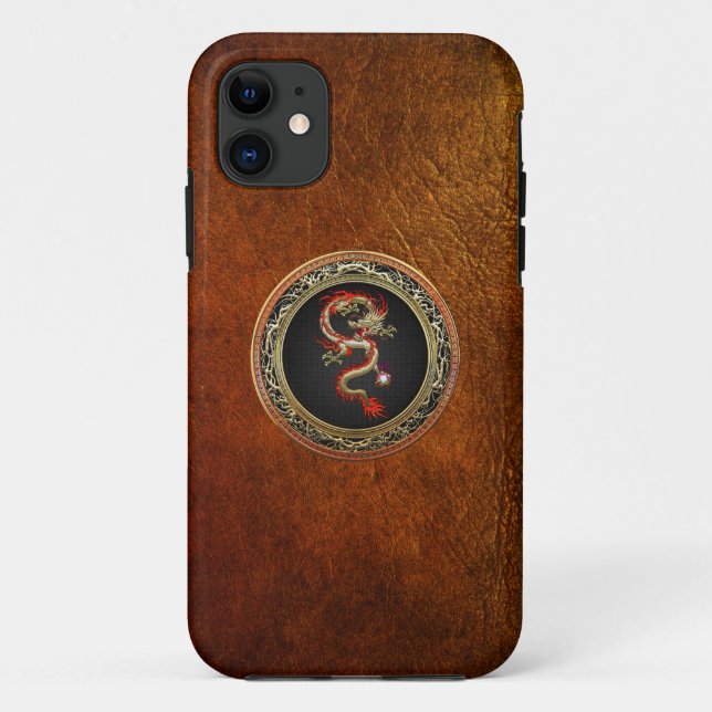 Coques Case-Mate iPhone [600] Dragon chinois d'or Fucanglong (Dos)