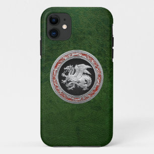 Coque Case-Mate Pour iPhone [600] Dragon islandais, Landvæ ttir [Argent]