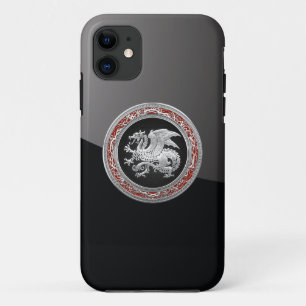 Coques Pour iPhone [600] Dragon islandais, Landvæ ttir [Argent]