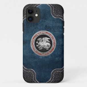 Coques Pour iPhone [600] Dragon islandais, Landvæ ttir [Argent]
