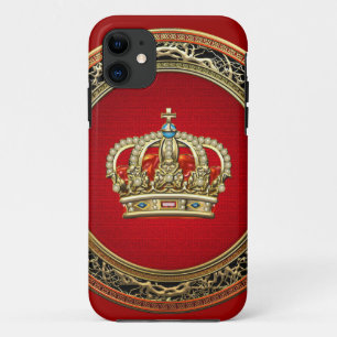 Coques Pour iPhone [600] Prince-Princesse King-Queen Crown [Belg.Gold
