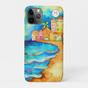 Case-Mate iPhone Case *~* 6 Aquarelle Mer Plage Sable Parapluie