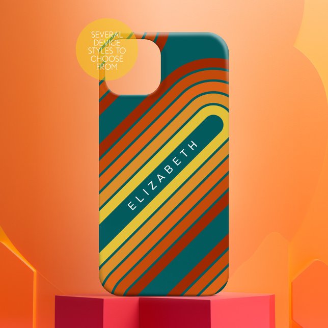Coques Case-Mate iPhone 70 Ligne Inspiré Art Sunset Arc rouge orange jaune (Personalized Case-Mate Phone Case - Choose Your Device and Add Text or Completely Customize)