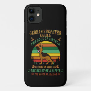 Case-Mate iPhone Case 7 Berger Allemand Fille L'Âme D'Une Sorcière Le Fi