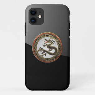 Case-Mate iPhone Case [800] Dragon oriental sacré noir et or