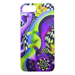 Coque Case-Mate Pour iPhone 80 s Art Deco Geometric Pattern