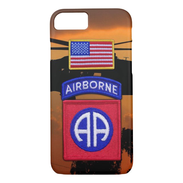 Coques Case-Mate iPhone 82e division aéroportée anciens combattants de la  (Dos)