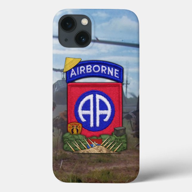 Coques Case-Mate iPhone 82e division aéroportée Guerre du Vietnam (Verso)