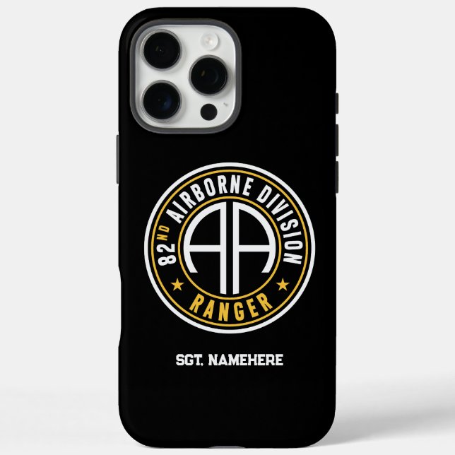 Coques Case-Mate iPhone 82e division aéroportée "Ranger" Statut Personnali (Verso)