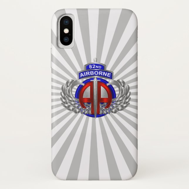 Coques Case-Mate iPhone 82e division aéroportée Rayons Sun Dagger aéroport (Dos)