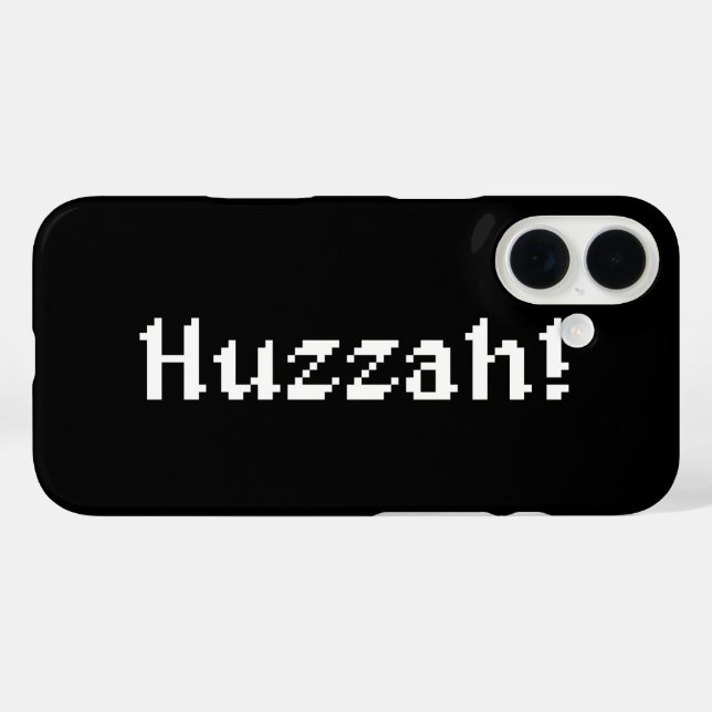 Coques Case-Mate iPhone 8 Bits Huzzah ! (Verso (horizontal))