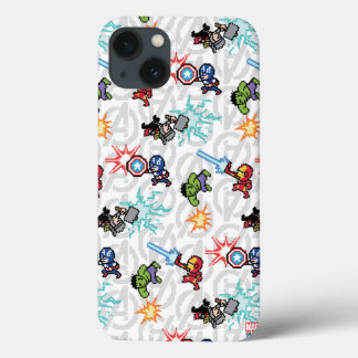Etui iPhone Case-Mate 8Bit Avengers Attaquent