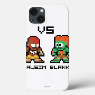iPhone 13 Case 8bit Dhalsim CONTRE Blanka