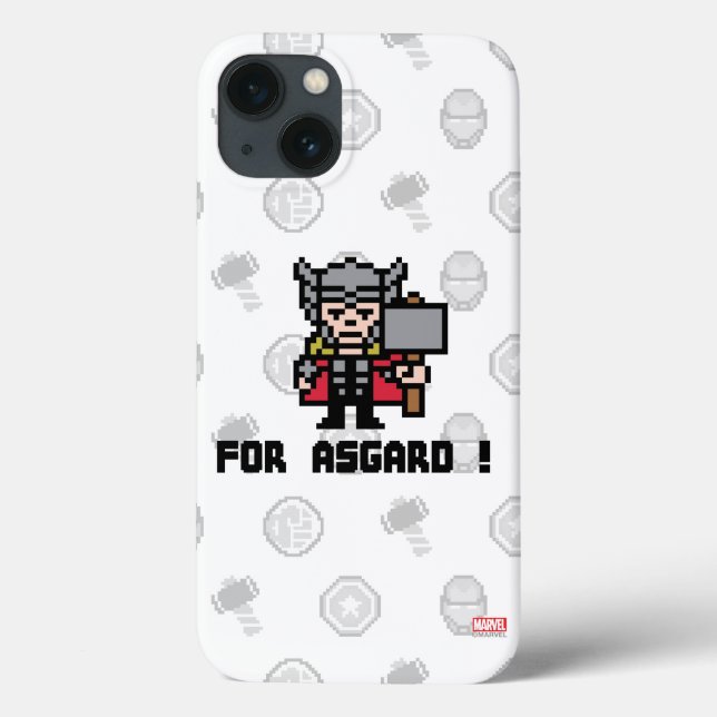 Coques Case-Mate iPhone 8Bit Thor - Pour Asgard ! (Verso)